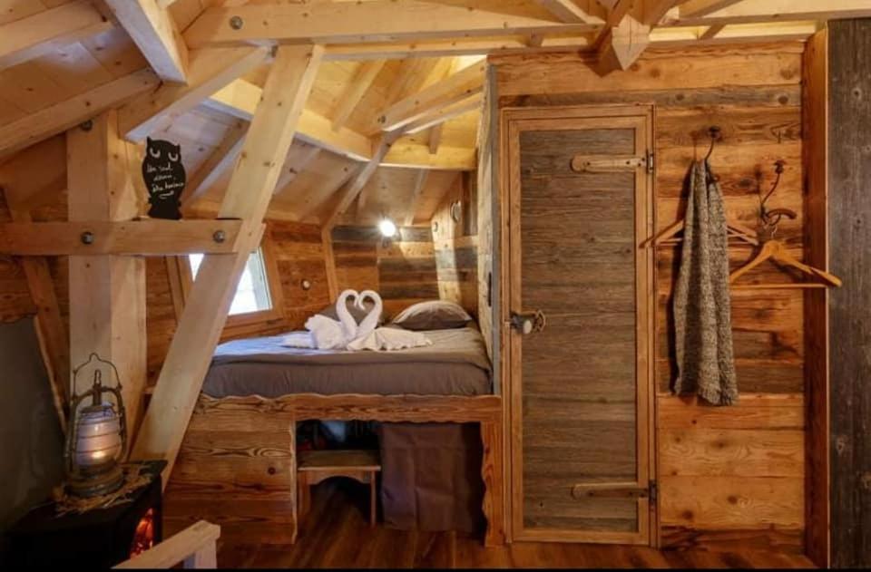 Cabanes Chartreuse Insolite - Cabane "La Bordee" Saint-Pierre-de-Chartreuse Εξωτερικό φωτογραφία